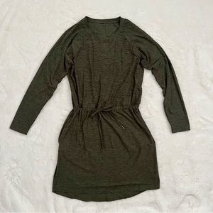 Stretchy Long Sleeve Dress with pockets